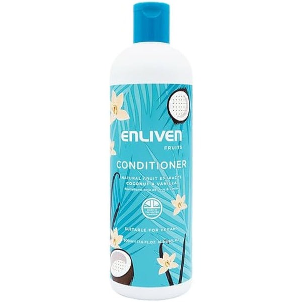 Enliven Fruit Conditioner Coconut & Vanilla 500ml