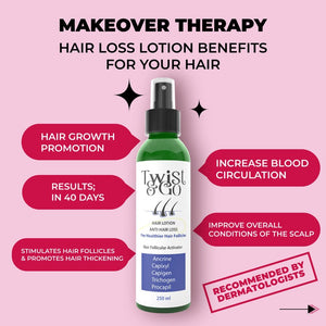 Twist&Go Hair Growth & Anti Hair Loss Bundle + Free Clutch