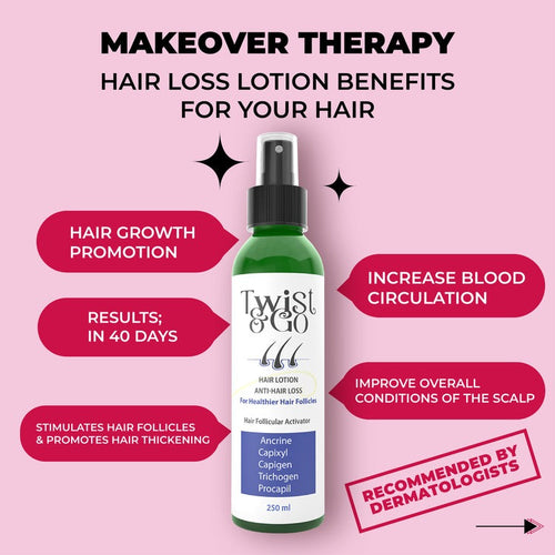 Twist&Go Hair Growth & Anti Hair Loss Bundle + Free Clutch