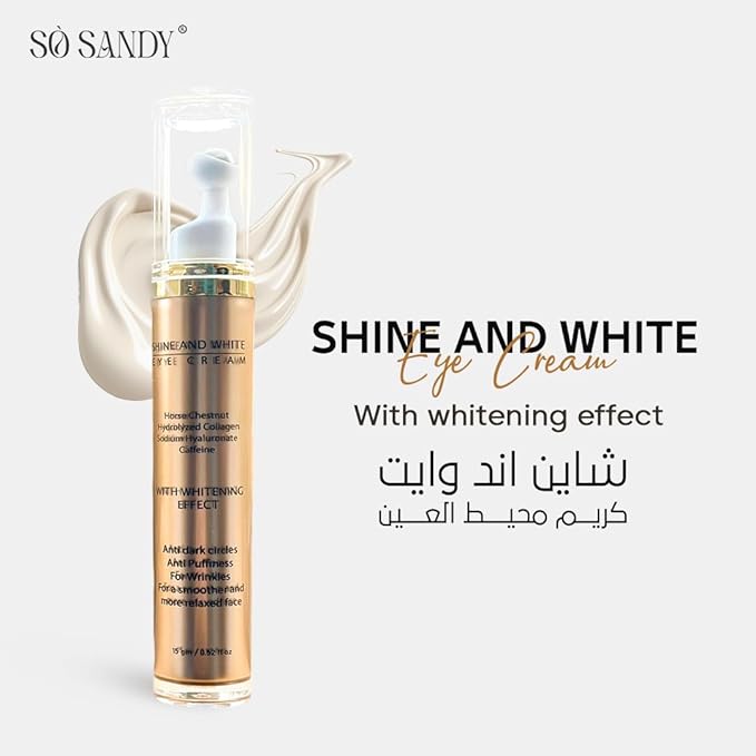 So Sandy Shine & White Eye Cream 15 Gm2