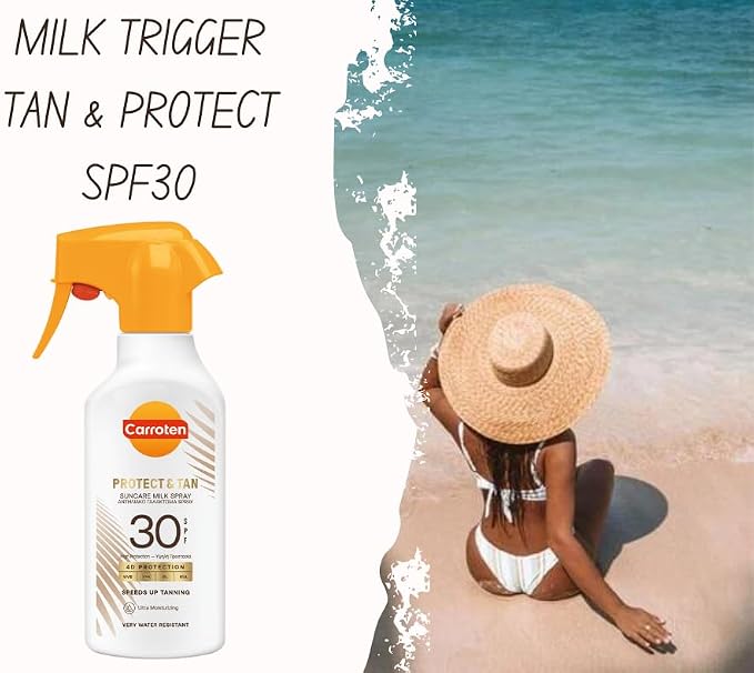 Carroten Milk Spray Tan & Protect SPF 30 270ml