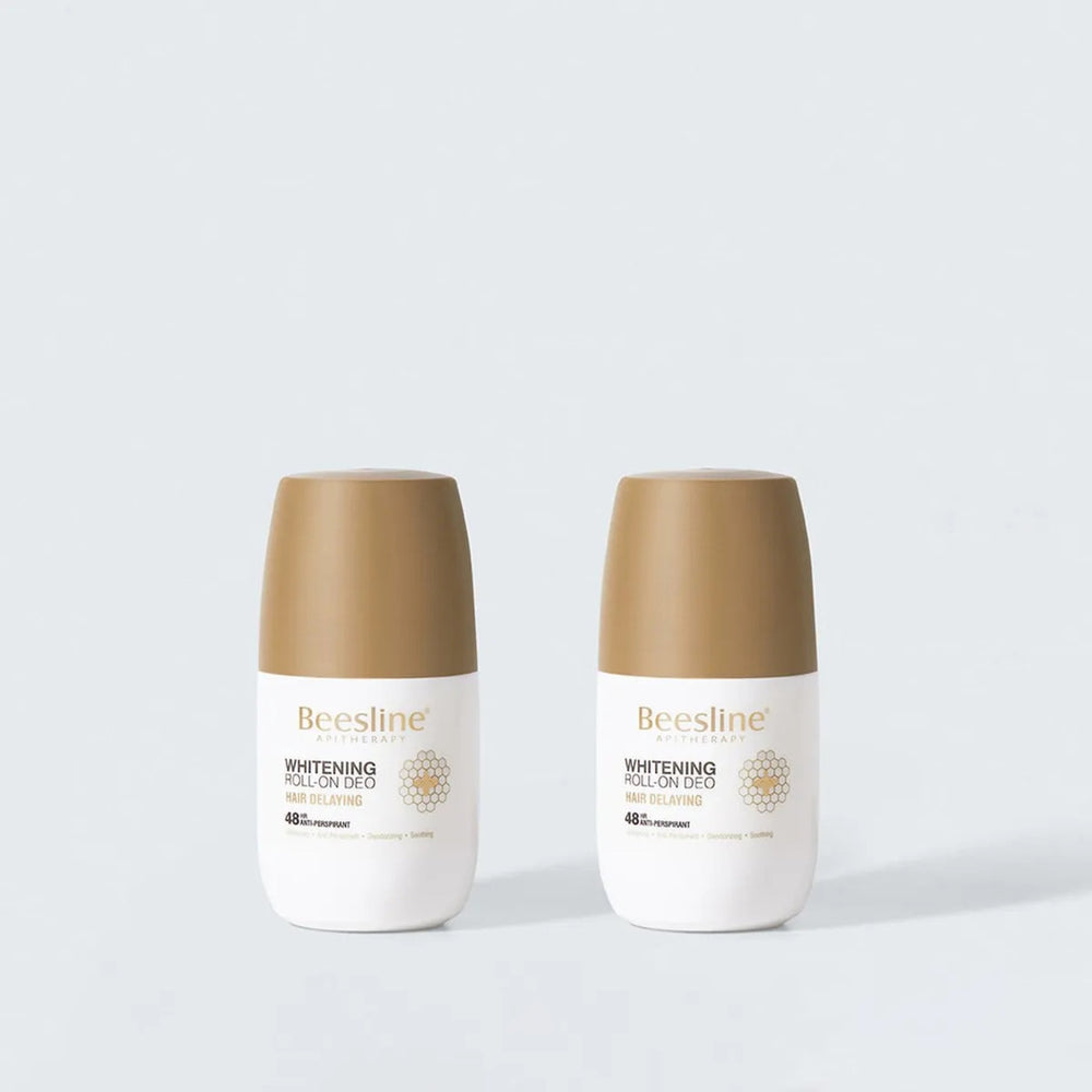 Beesline Whitening Roll-On Deodorant 48hrs - Hair Delaying 1+1