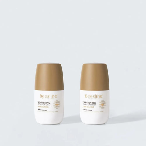 Beesline Whitening Roll-On Deodorant 48hrs - Hair Delaying 1+1