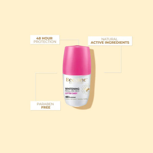 BEESLINE WHITENING ROLL ON COTTON CANDY 1+1 FREE