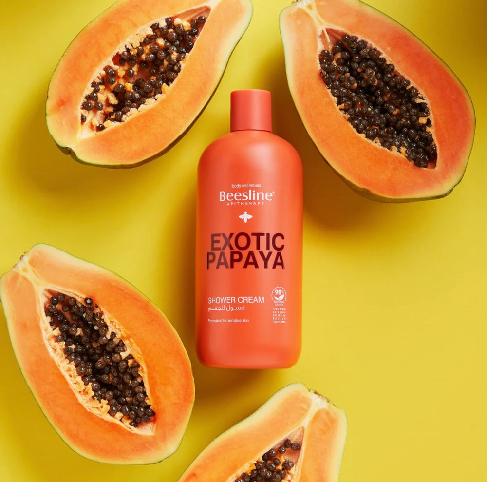 Beesline Exotic Papaya Shower Cream 750ml