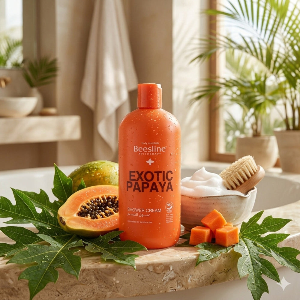Beesline Exotic Papaya Shower Cream 750ml