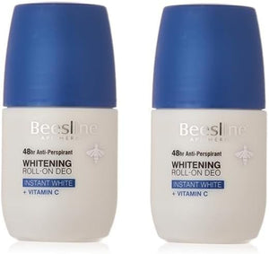 Beesline Roll-On Instant White+Vitamin C 50Ml 1+1