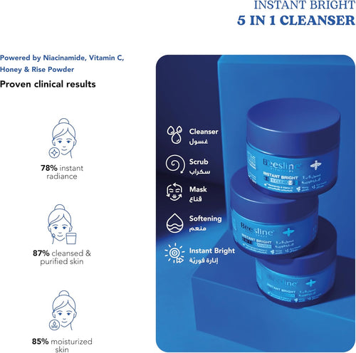 Beesline Instant Bright 5-in-1 Cleanser 150ml