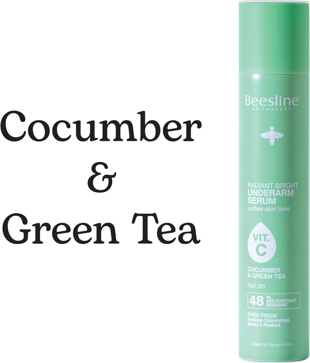 Beesline Radiant Bright Underarm Serum-Cucumber & Green Tea 150ml