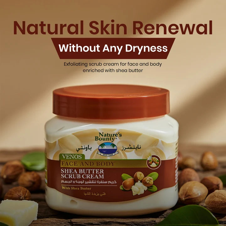 Nature's Bounty Shea Butter Scrub Cream 300ml