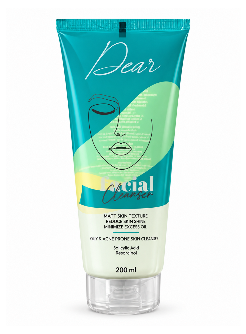 Dear Facial Cleanser Oily&Acne Skin 200Ml