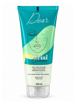 Dear Facial Cleanser Oily&Acne Skin 200Ml