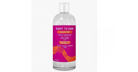 ROOT TO END SHAMPOO DRY&DAMAGED HAIR 500ML