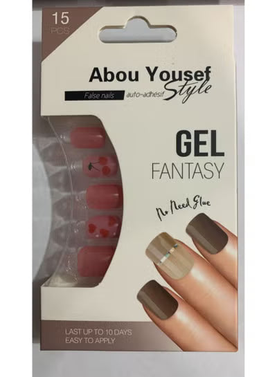 ابو يوسف - أظافر صناعية جل فانتاسي 88 - AY008