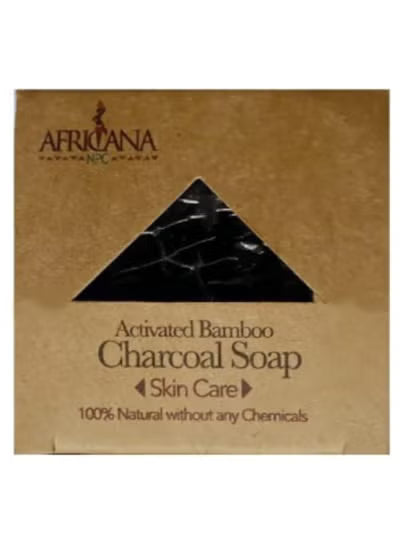 Africana Activated Bamboo Charcoal Soap 140g