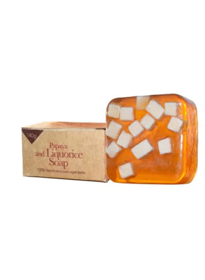 African Papaya and Liquorice Soap 140 gm