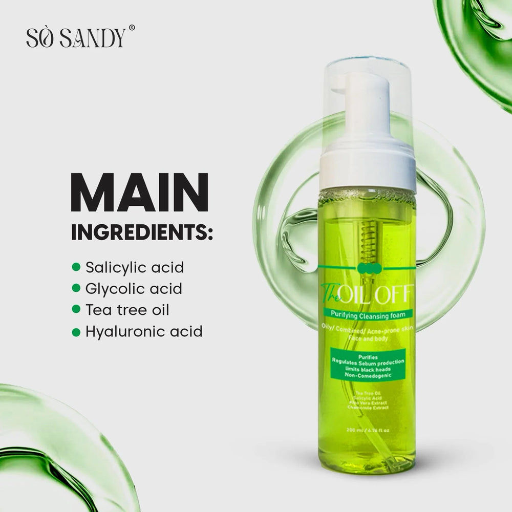 So Sandy Oil Off Cleansing Foam 200 Ml3