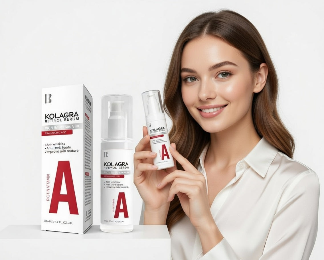 سيروم كولاجرا الغني بالريتينول وفيتامين سي 30 مل