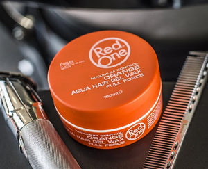 Red One Full Force Aqua Hair Wax Orange Gel 150ml3