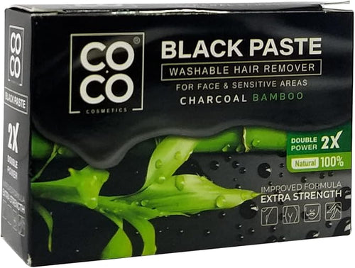 Coco White wax, charcoal 100 gm