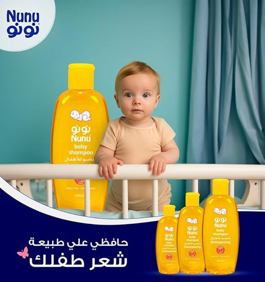 شامبو نونو للأطفال 800 مل + زيت 100 مل 