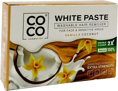Coco wax Coconut-flavored white 100 gm