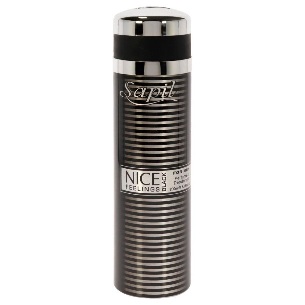 Sapil Spray Nice Black Men 200 ml