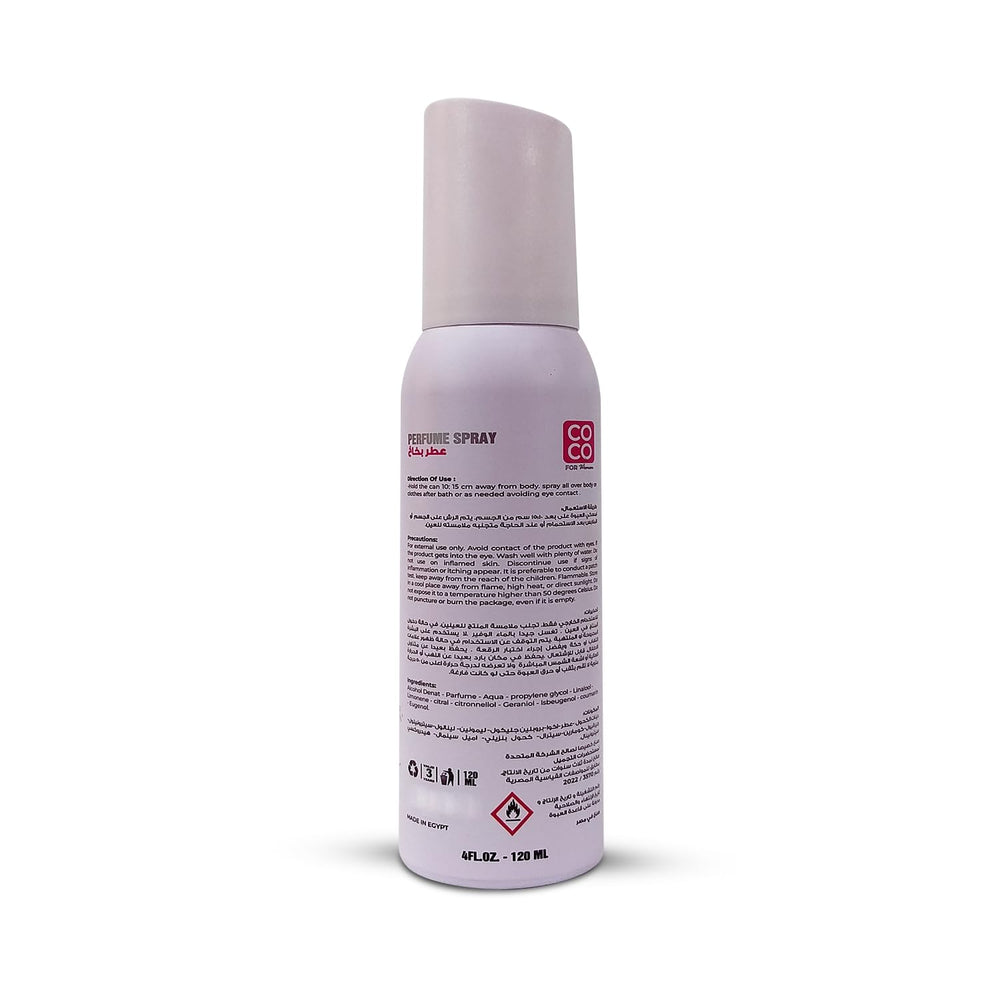 Coco perfume spray blonde for women 120ml