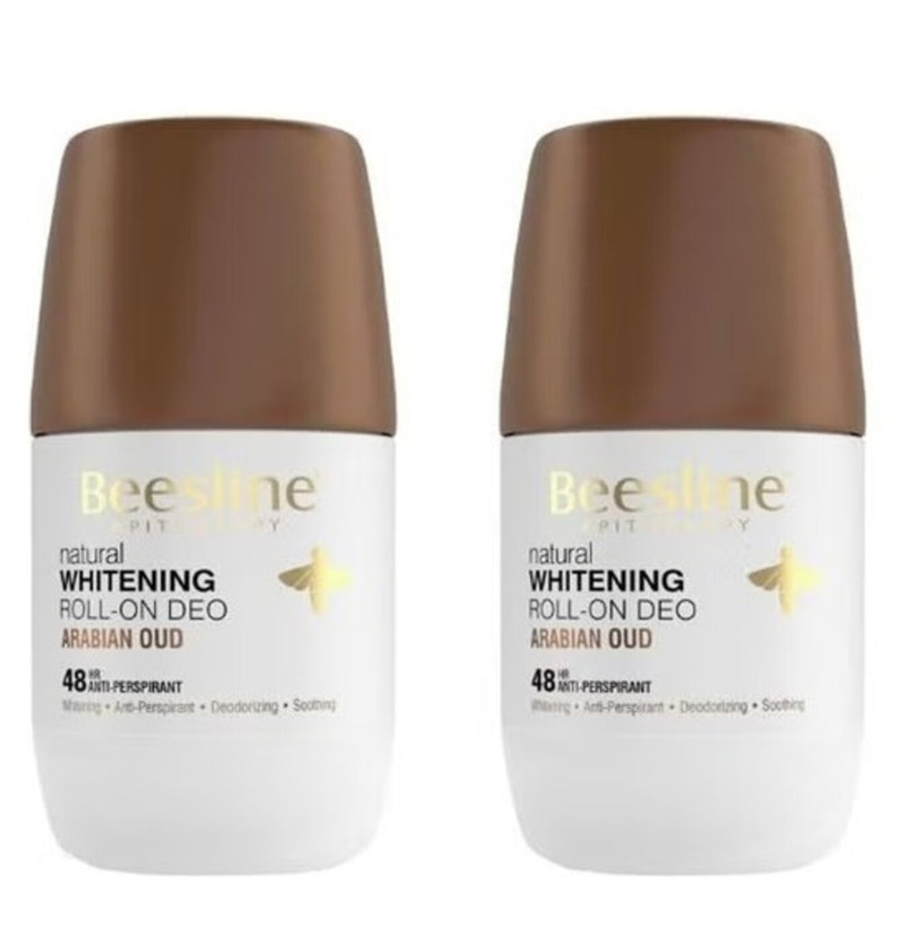 Beesline Whitening Roll-On Deodorant - Arabian Oud 1+1