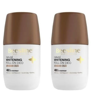 Beesline Whitening Roll-On Deodorant - Arabian Oud 1+1