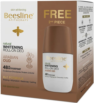Beesline Whitening Roll-On Deodorant - Arabian Oud 1+1