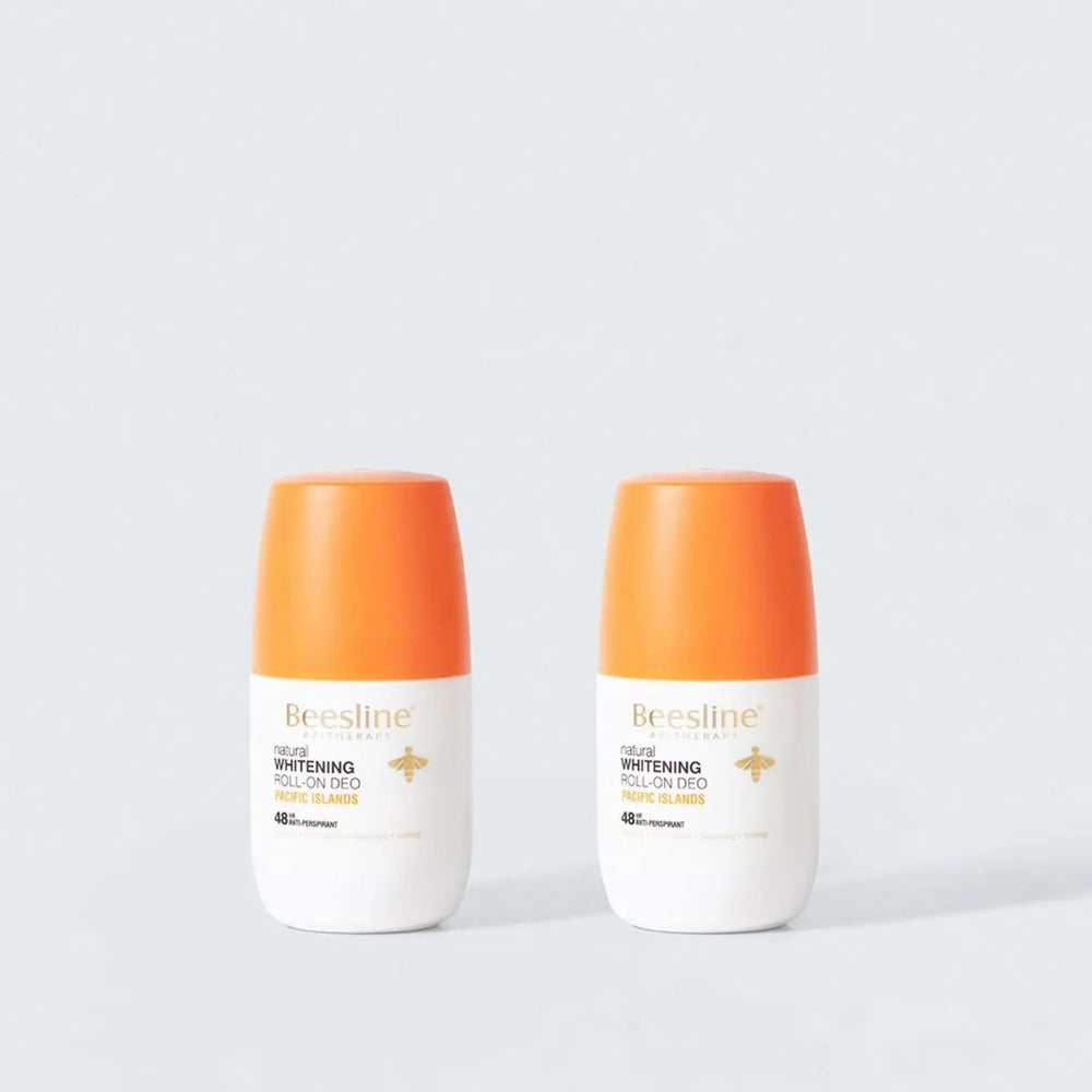 Beesline Whitening Roll-on Deodorant - Pacific Islands 1+1