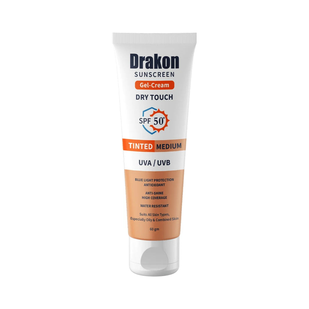 DRAKON TINTED gel-cream SUNSCREEN MEDIUM