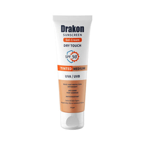 DRAKON TINTED gel-cream SUNSCREEN MEDIUM