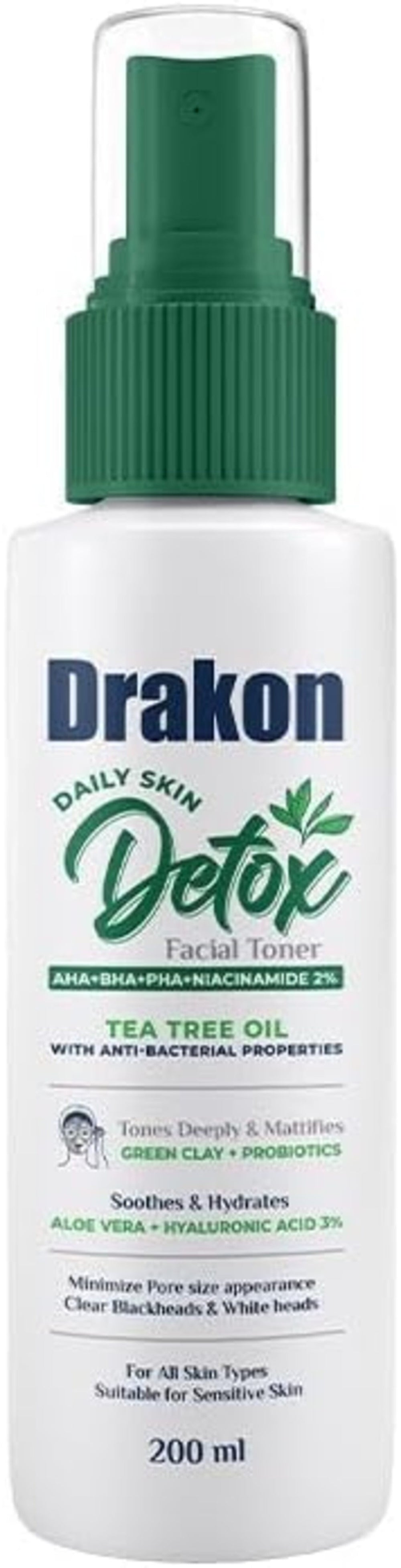 Drakon Detox Facial Toner 200ml