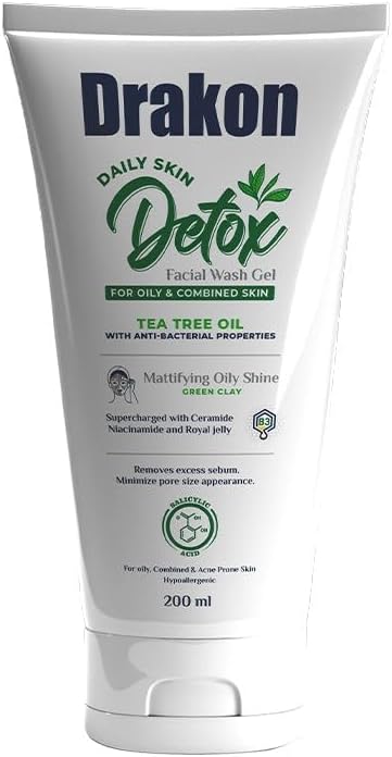 Drakon Detox Facial Wash Gel 200 ml
