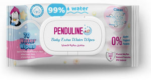 Penduline Extra Water Baby Wet Wipes - 70 Wipes