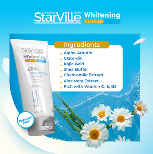 starville cleanser with alpha arbutin 100ml