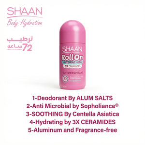 shaan Hydrating Roll on Fragrance Free 60 ml