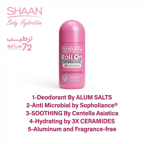 shaan Hydrating Roll on Fragrance Free 60 ml