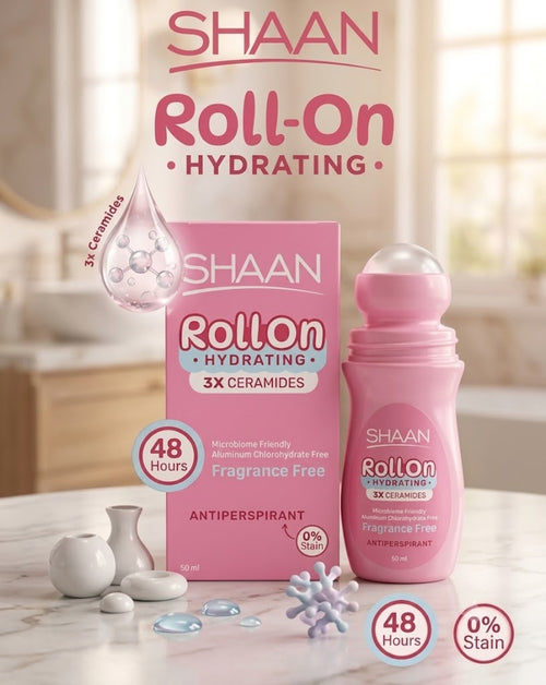 shaan Hydrating Roll on Fragrance Free 60 ml