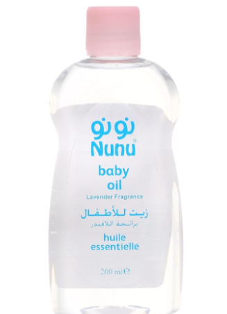 Nunu Baby Oil Lavender 200ml