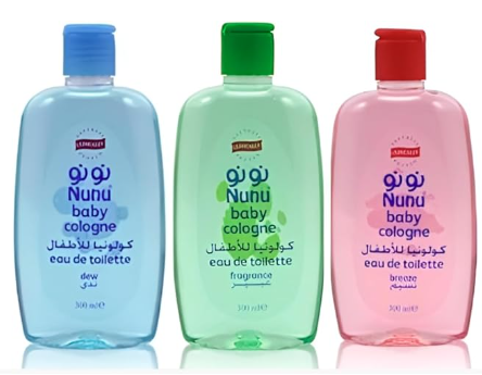 Nunu Baby Cologne Fragrance 200ml Alcohol-Free