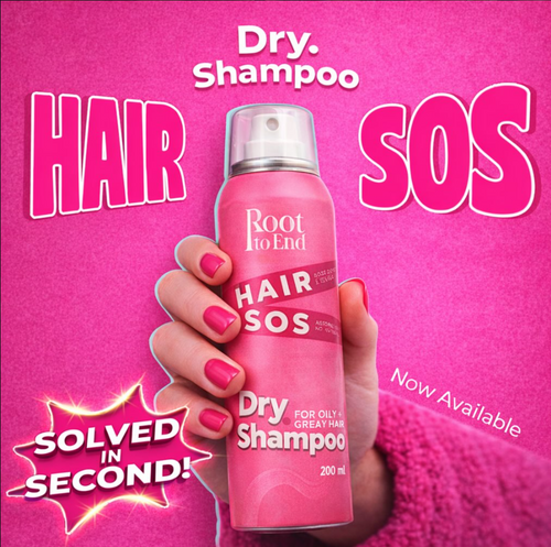 Root to End Dry Shampoo For Oily & Greasy Hair 200ml
