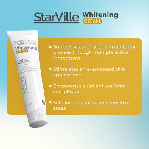 Starville Alpha Arbutin Whitening Cream 60gm