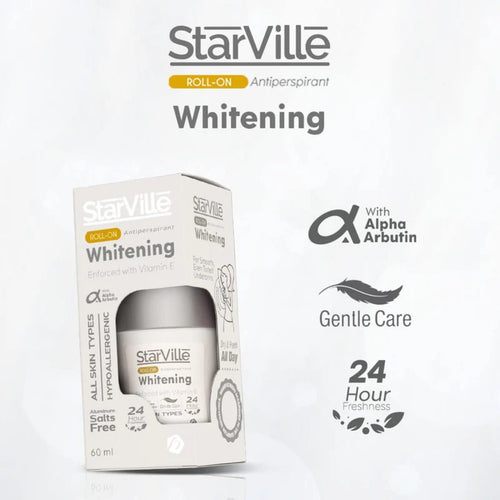 Starville Whitening Roll Aluminum Salts Free 60ml