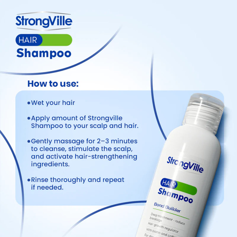 Strongville Bond Builder Hair Shampoo 220ml