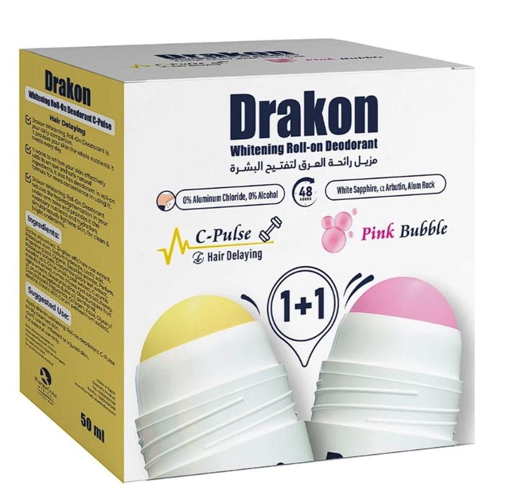 Drakon Deodorant Roll-On C-Pulse&Pink Pubble 50ml