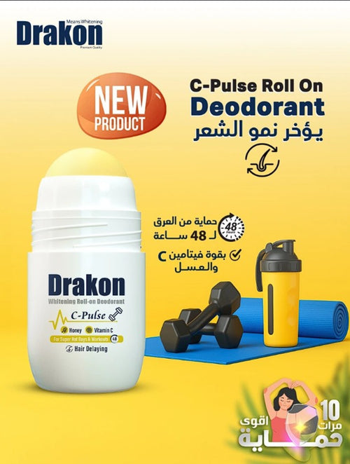 Drakon Deodorant Roll-On C-Pulse&Pink Pubble 50ml