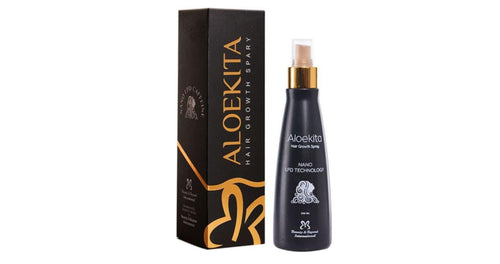 Aloekita Hair Growth Spray Black 200ml